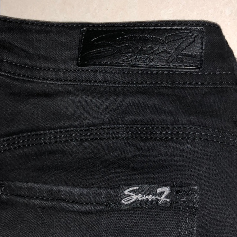 NWOT Seven7 Black Legging Jeans - Picture 2 of 7